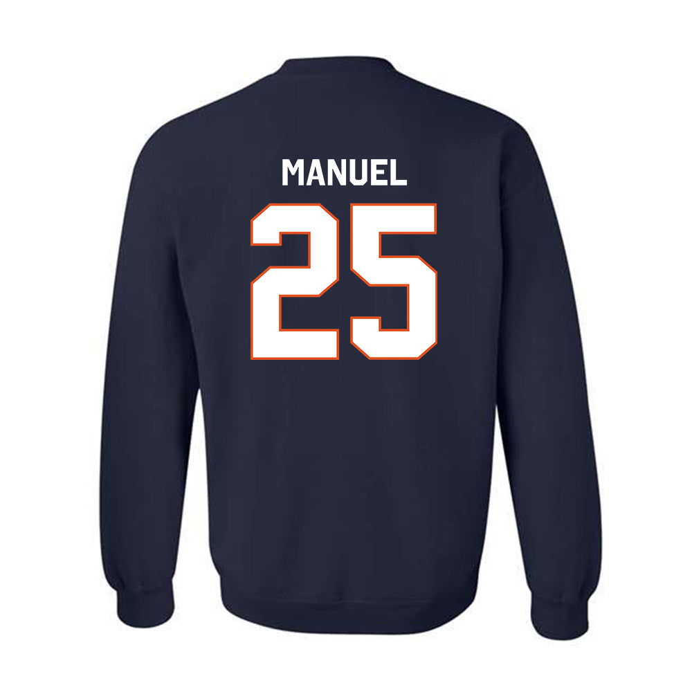 Utica - NCAA Men's Basketball : Jeffrey Manuel - Classic Shersey Crewneck Sweatshirt-1