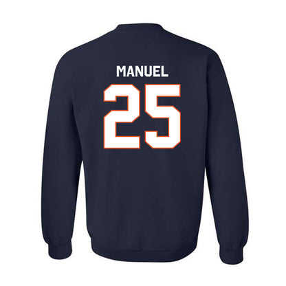 Utica - NCAA Men's Basketball : Jeffrey Manuel - Classic Shersey Crewneck Sweatshirt-1