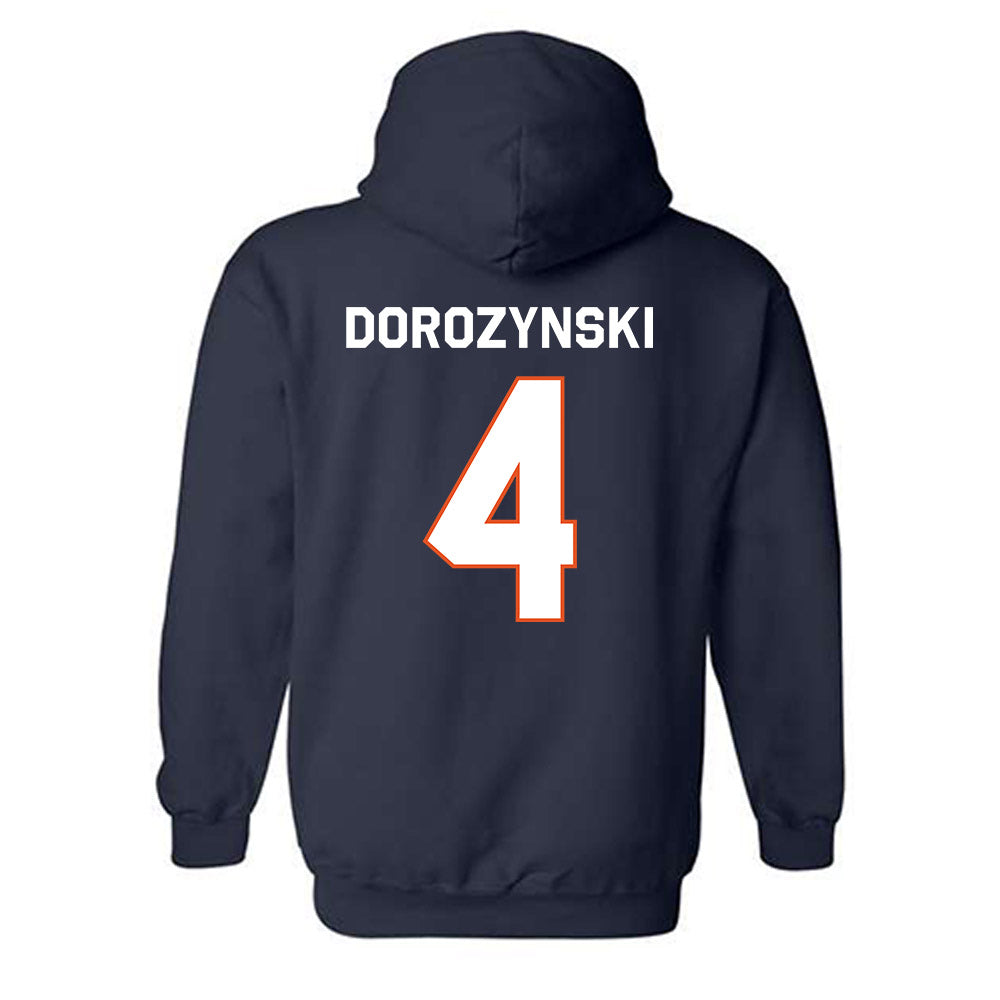 Utica - NCAA Football : Tony Dorozynski - Classic Shersey Hooded Sweatshirt-1