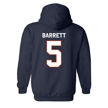 Utica - NCAA Men's Ice Hockey : Isaac Barrett - Classic Shersey Hooded Sweatshirt-1