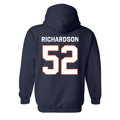Utica - NCAA Football : Joshua Richardson - Classic Shersey Hooded Sweatshirt-1