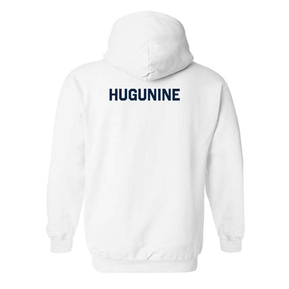 Utica - NCAA Men's Track & Field : Harley Hugunine - Classic Shersey Hooded Sweatshirt-1