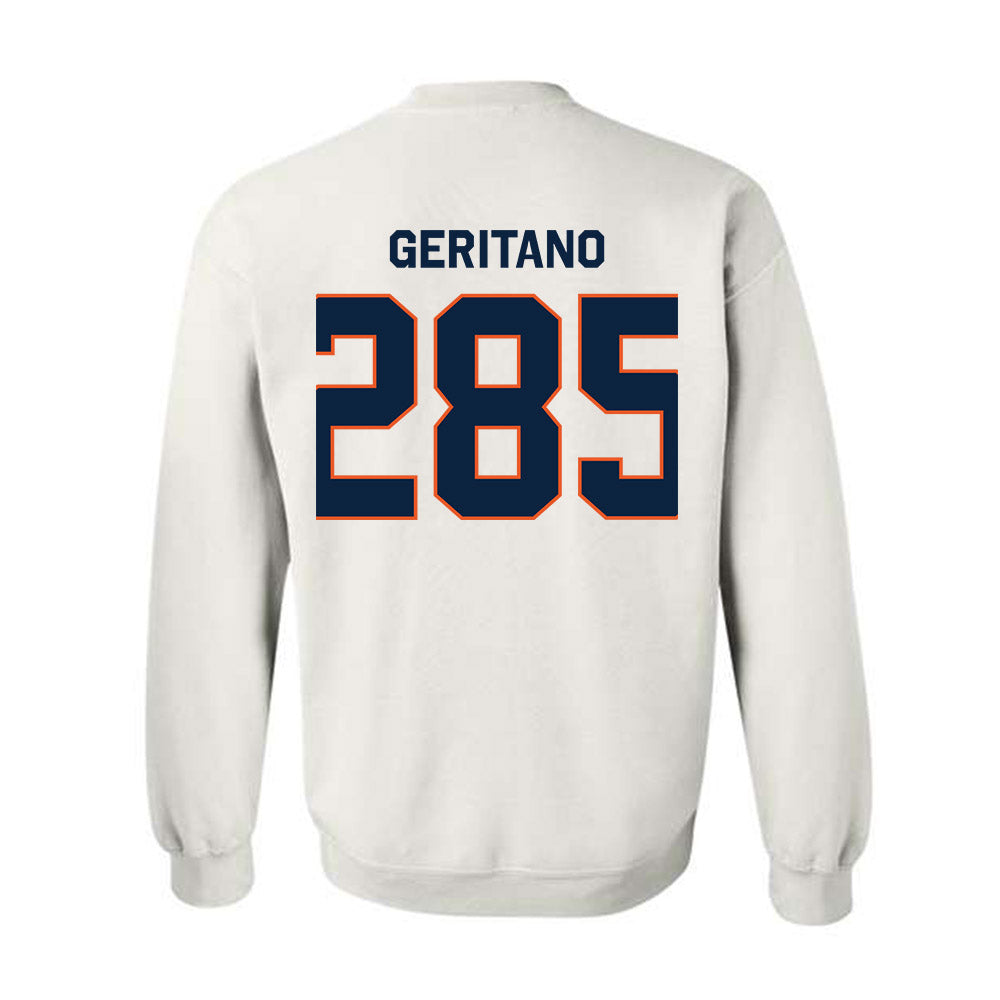 Utica - NCAA Wrestling : Vincent Geritano - Classic Shersey Crewneck Sweatshirt-1