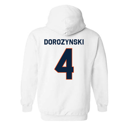 Utica - NCAA Football : Tony Dorozynski - Classic Shersey Hooded Sweatshirt-1