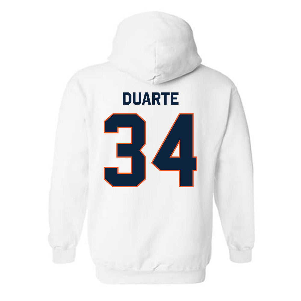 Utica - NCAA Football : Nico Duarte - Classic Shersey Hooded Sweatshirt-1