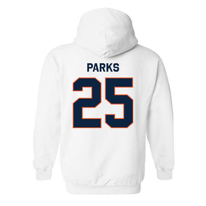 Utica - NCAA Men's Basketball : Keyaton Parks - Classic Shersey Hooded Sweatshirt-1