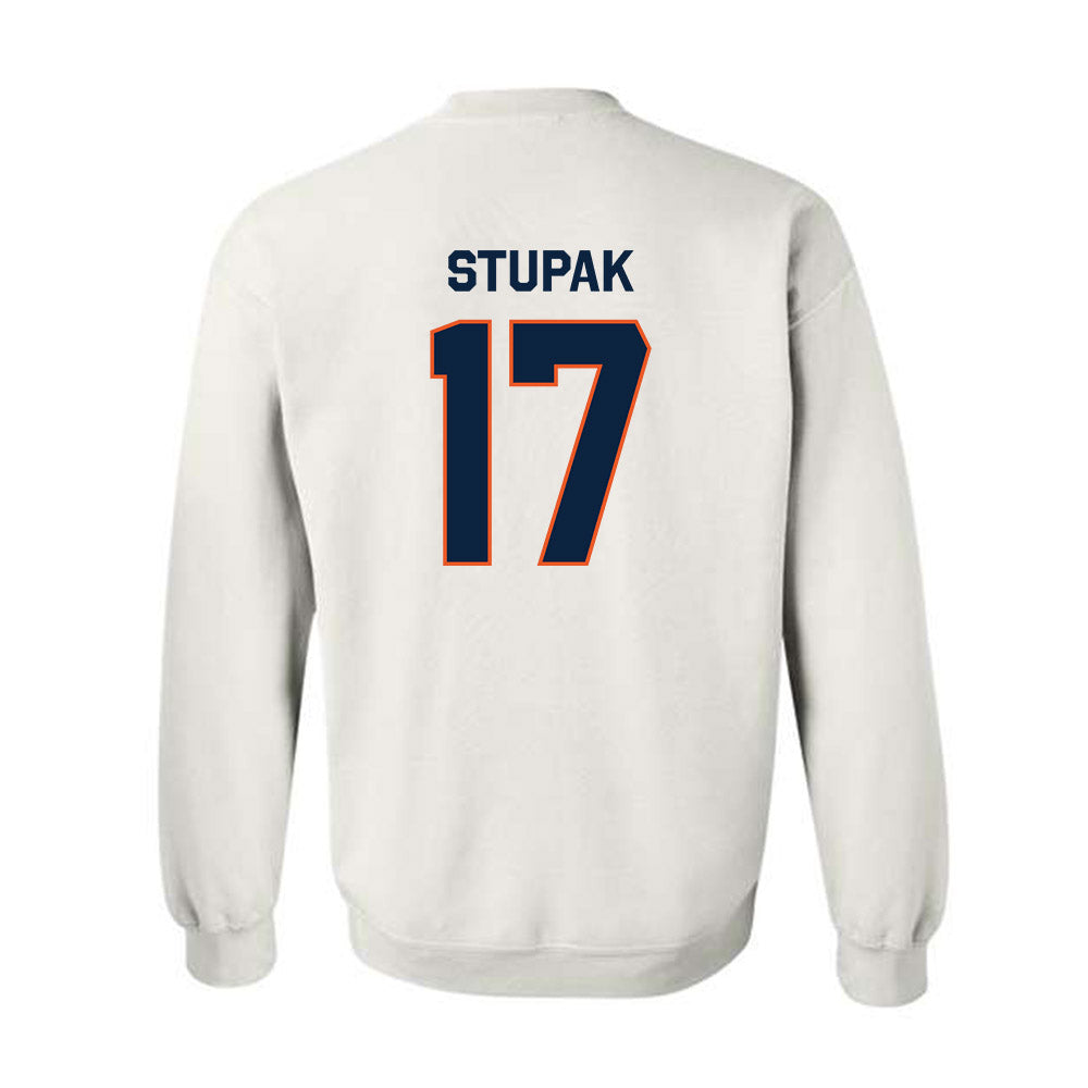 Utica - NCAA Football : Cayden Stupak - Classic Shersey Crewneck Sweatshirt-1