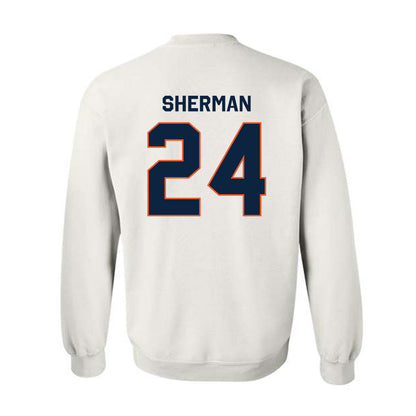 Utica - NCAA Men's Basketball : Luke Sherman - Classic Shersey Crewneck Sweatshirt-1