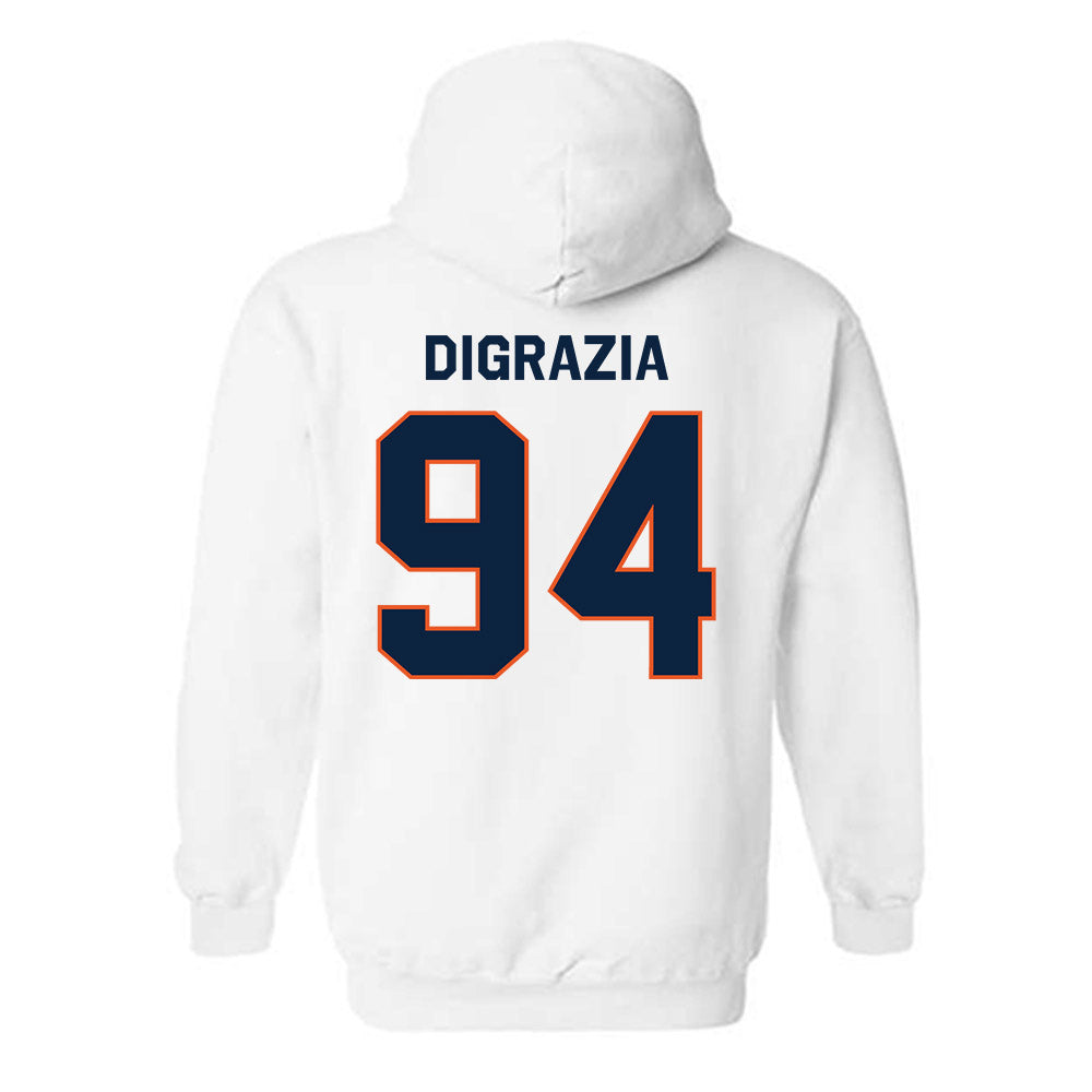 Utica - NCAA Women's Ice Hockey : Dylan DiGrazia - Classic Shersey Hooded Sweatshirt-1