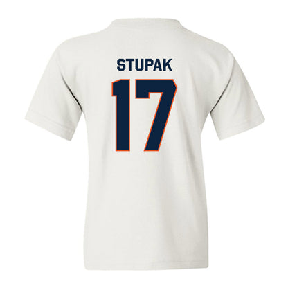 Utica - NCAA Football : Cayden Stupak - Classic Shersey Youth T-Shirt-1