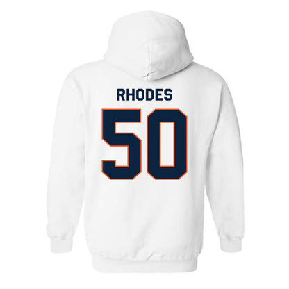 Utica - NCAA Baseball : Austin Rhodes - Classic Shersey Hooded Sweatshirt-1