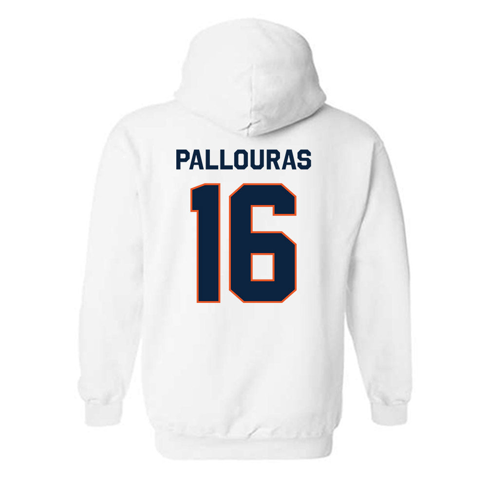 Utica - NCAA Football : Matthew Pallouras - Classic Shersey Hooded Sweatshirt-1