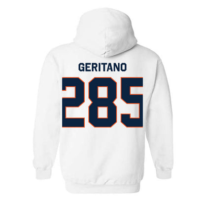 Utica - NCAA Wrestling : Vincent Geritano - Classic Shersey Hooded Sweatshirt-1
