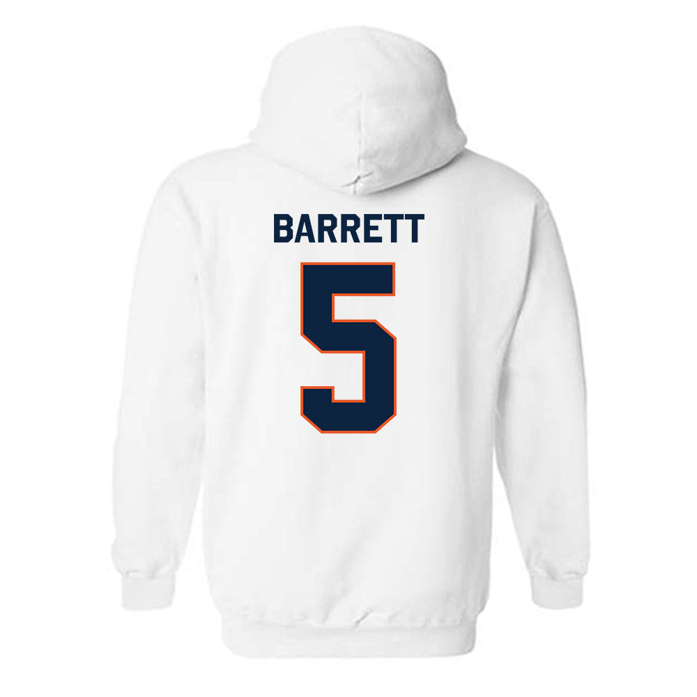 Utica - NCAA Men's Ice Hockey : Isaac Barrett - Classic Shersey Hooded Sweatshirt-1