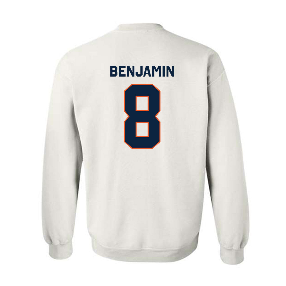 Utica - NCAA Football : Ty Benjamin - Classic Shersey Crewneck Sweatshirt-1