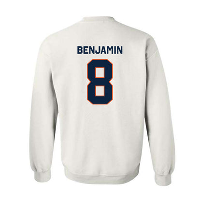 Utica - NCAA Football : Ty Benjamin - Classic Shersey Crewneck Sweatshirt-1