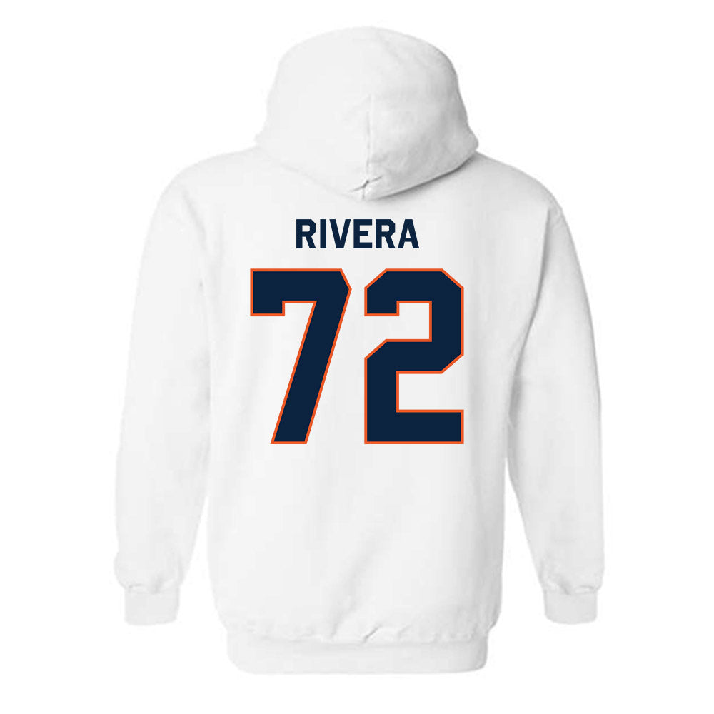 Utica - NCAA Football : Tyler Rivera - Classic Shersey Hooded Sweatshirt-1