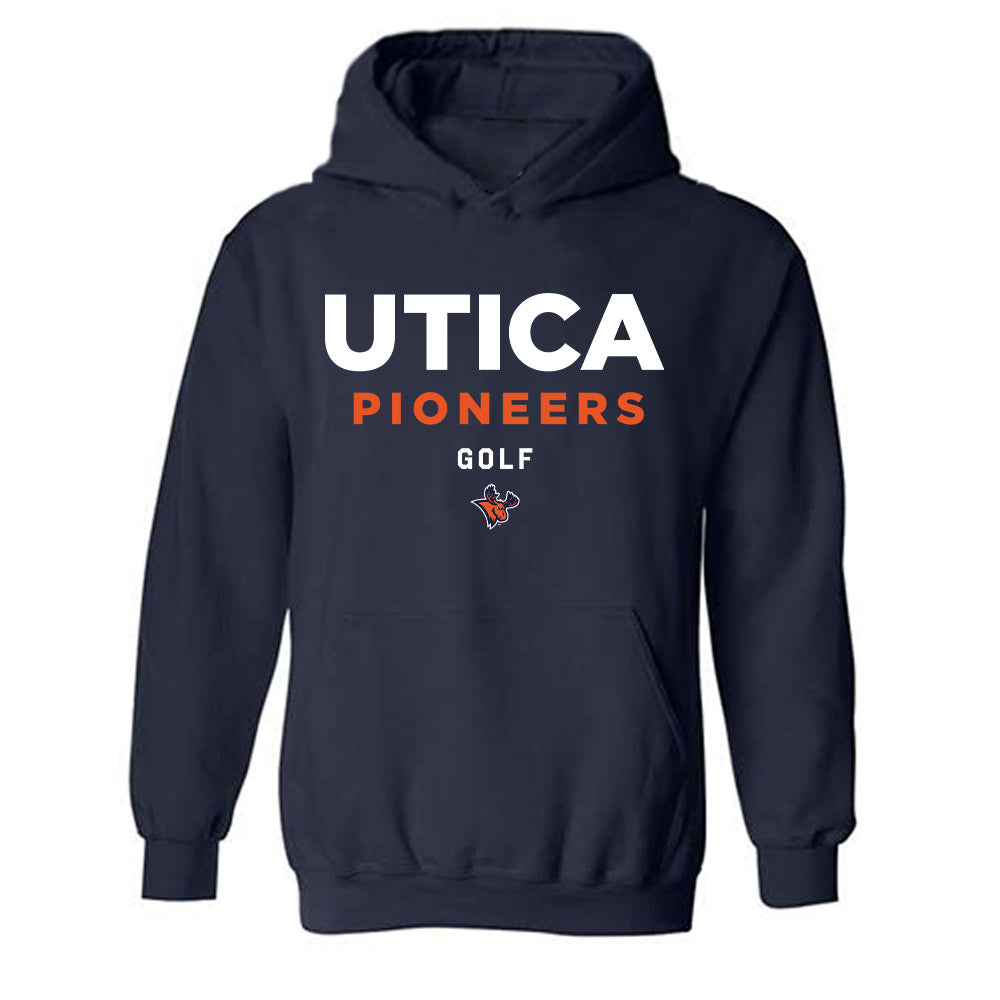 Utica - NCAA Women's Golf : Olivia Peckham - Classic Shersey Hooded Sweatshirt-0