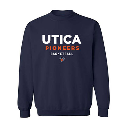 Utica - NCAA Men's Basketball : Jeffrey Manuel - Classic Shersey Crewneck Sweatshirt-0