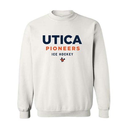 Utica - NCAA Men's Ice Hockey : Anthony Bax - Classic Shersey Crewneck Sweatshirt-0