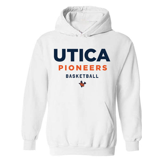 Utica - NCAA Men's Basketball : Luke Sherman - Classic Shersey Hooded Sweatshirt-0