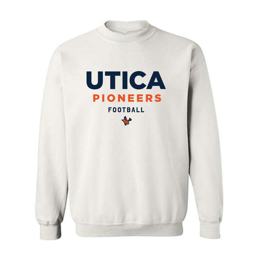 Utica - NCAA Football : Jani Strong - Classic Shersey Crewneck Sweatshirt-0