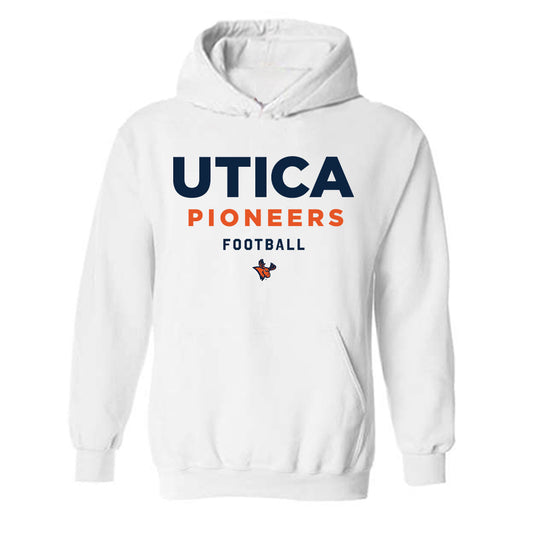 Utica - NCAA Football : Jani Strong - Classic Shersey Hooded Sweatshirt-0