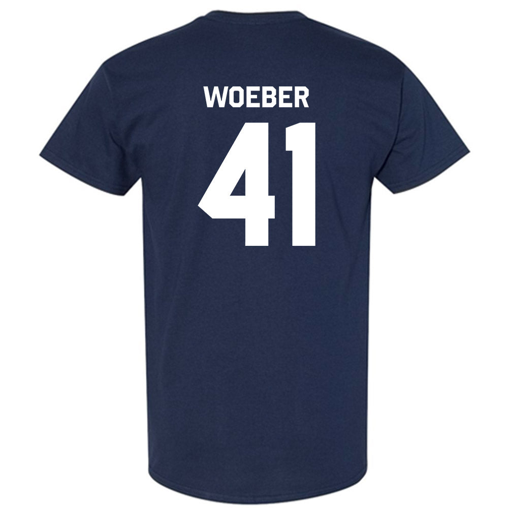UWF - NCAA Football : Brogan Woeber - Classic Shersey T-Shirt-1
