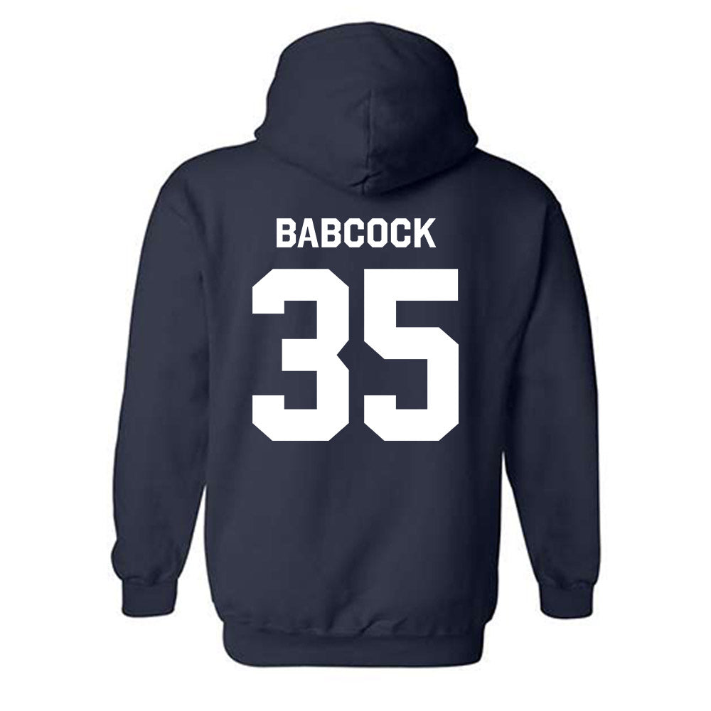 UWF - NCAA Baseball : Ethan Babcock - Classic Shersey Hooded Sweatshirt-1