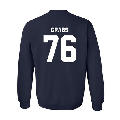 UWF - NCAA Football : Logan Crabs - Classic Shersey Crewneck Sweatshirt-1