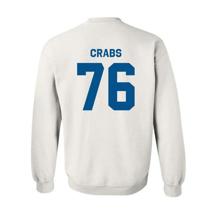 UWF - NCAA Football : Logan Crabs - Classic Shersey Crewneck Sweatshirt-1