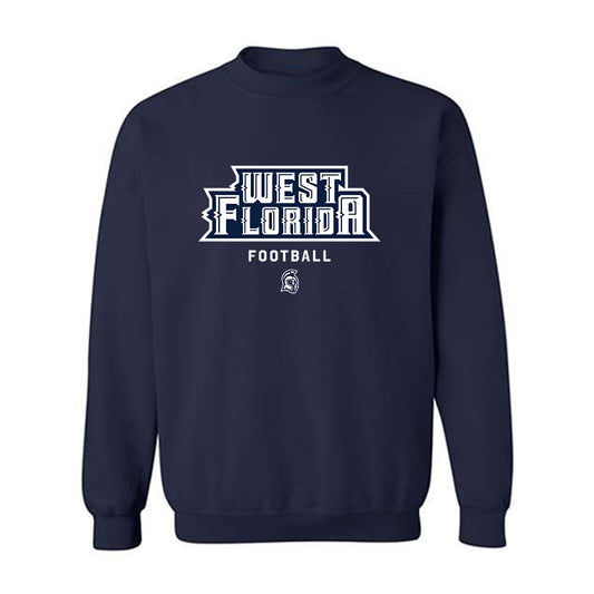 UWF - NCAA Football : Grant Pettigrew - Classic Shersey Crewneck Sweatshirt-0