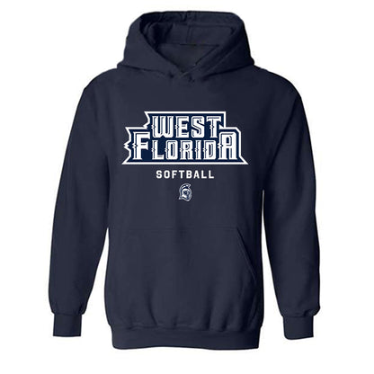 UWF - NCAA Softball : Miranda Harmon - Classic Shersey Hooded Sweatshirt-0
