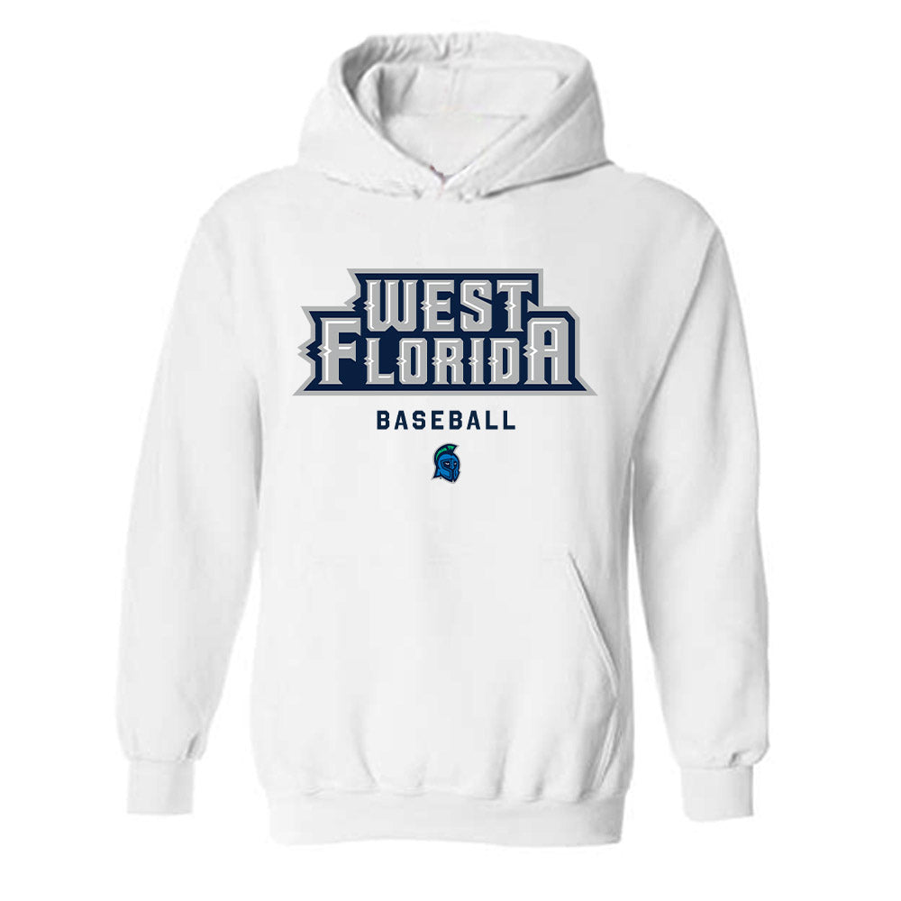 UWF - NCAA Baseball : Brooks McDonald - Classic Shersey Hooded Sweatshirt-0
