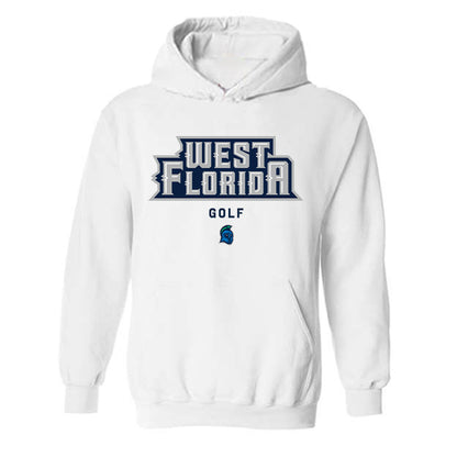UWF - NCAA Men's Golf : Mason Minkel - Classic Shersey Hooded Sweatshirt-0