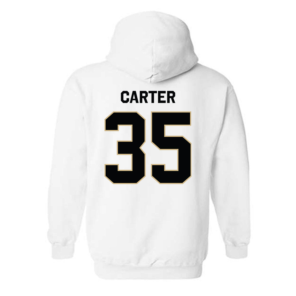 PNW - NCAA Men's Ice Hockey : Nathan Carter - Classic Shersey Hooded Sweatshirt-1