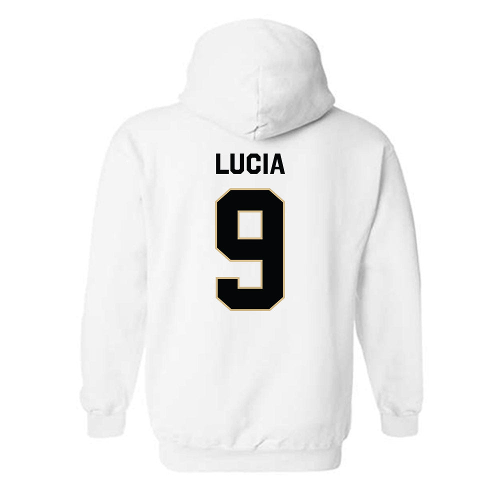 PNW - NCAA Men's Ice Hockey : Michael Lucia - Classic Shersey Hooded Sweatshirt-1