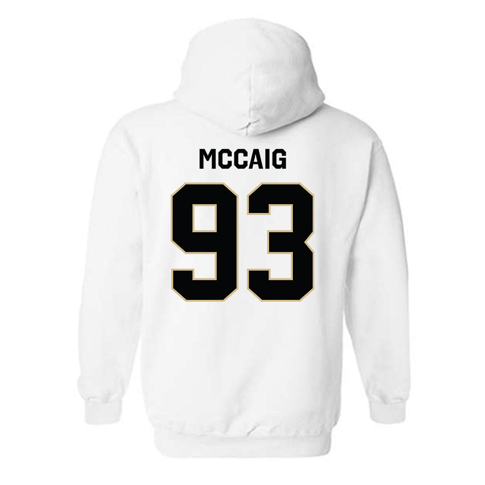 PNW - NCAA Men's Ice Hockey : Tyson McCaig - Classic Shersey Hooded Sweatshirt-1