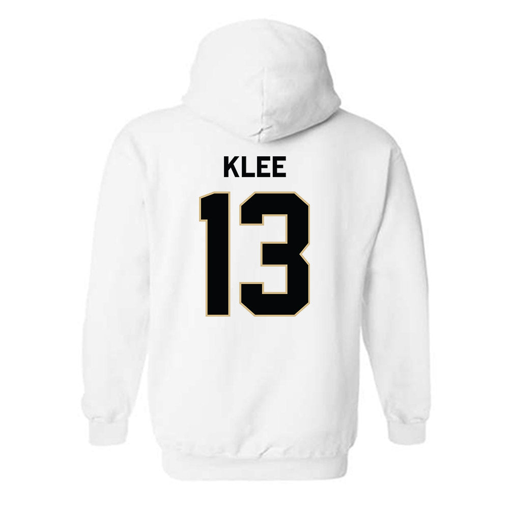 PNW - NCAA Men's Ice Hockey : Kyan Klee - Classic Shersey Hooded Sweatshirt-1