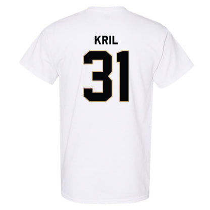 PNW - NCAA Men's Ice Hockey : Caleb Kril - Classic Shersey T-Shirt-1
