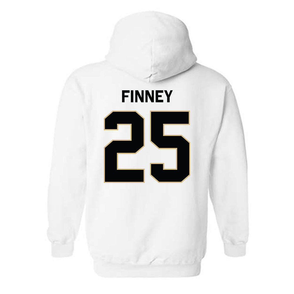 PNW - NCAA Men's Ice Hockey : Carson Finney - Classic Shersey Hooded Sweatshirt-1