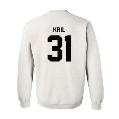 PNW - NCAA Men's Ice Hockey : Caleb Kril - Classic Shersey Crewneck Sweatshirt-1