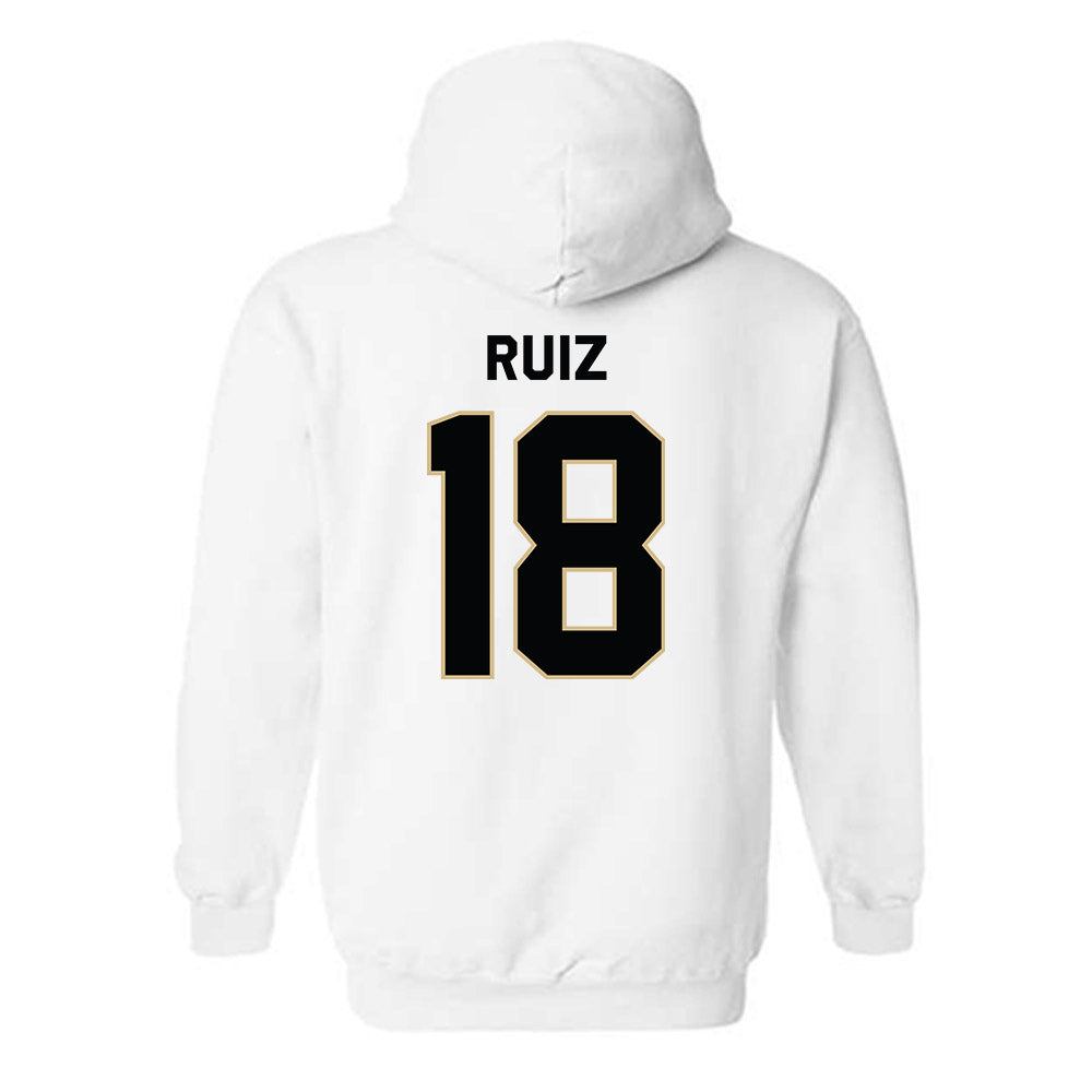 PNW - NCAA Men's Soccer : Augusto Ruiz - Classic Shersey Hooded Sweatshirt-1