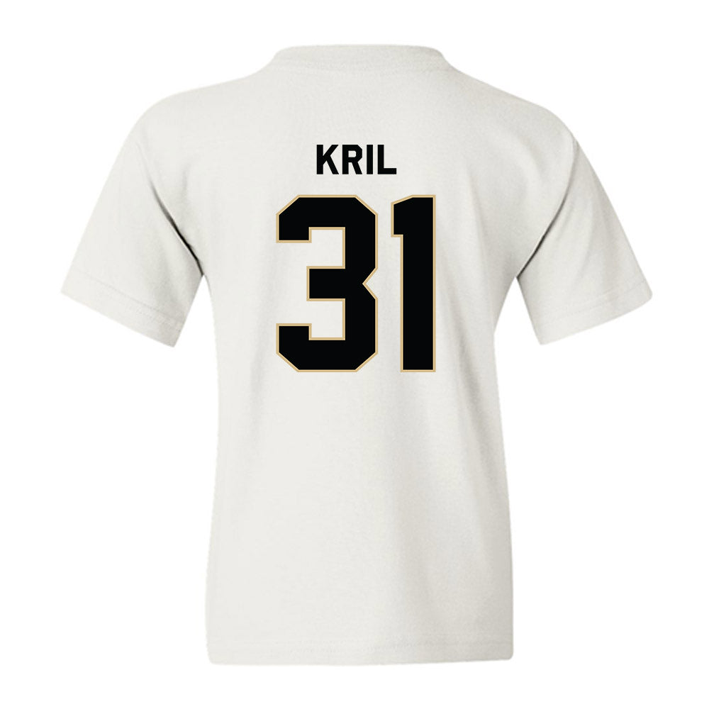 PNW - NCAA Men's Ice Hockey : Caleb Kril - Classic Shersey Youth T-Shirt-1