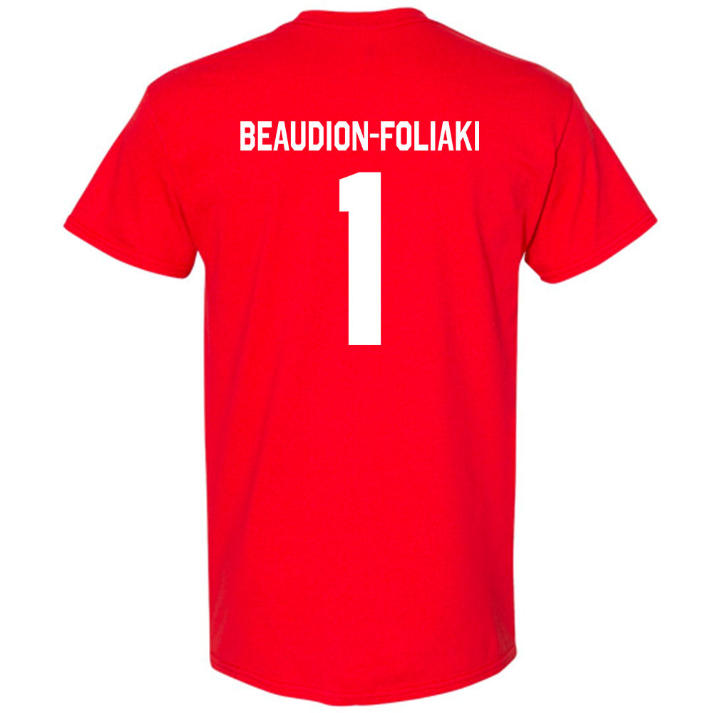 Northeastern - NCAA Women's Basketball : Kailee Beaudion-Foliaki - Classic Shersey T-Shirt-1