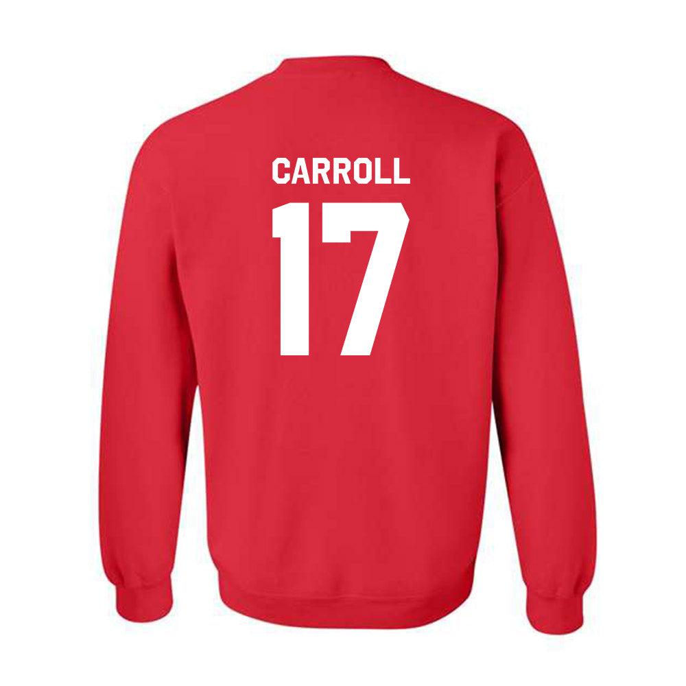 Northeastern - NCAA Men's Soccer : Asiah Carroll - Classic Shersey Crewneck Sweatshirt-1