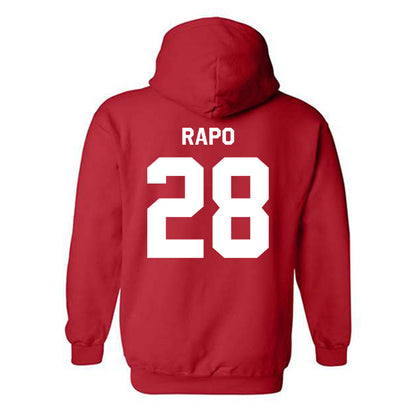 Northeastern - NCAA Men's Soccer : Anthony Rapo - Classic Shersey Hooded Sweatshirt-1