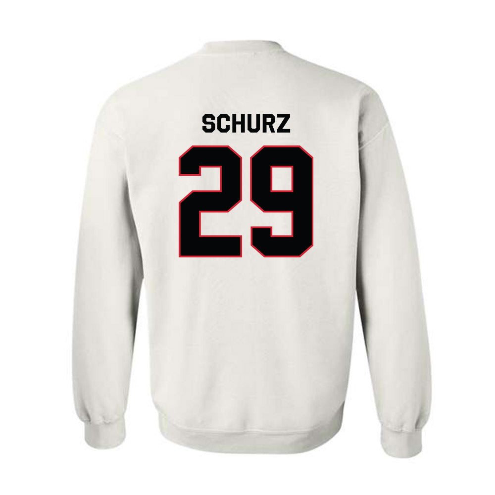 Northeastern - NCAA Men's Soccer : Christoph Schurz - Classic Shersey Crewneck Sweatshirt-1