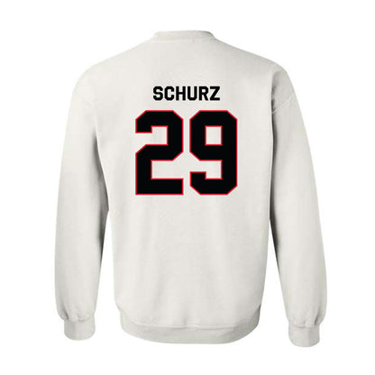 Northeastern - NCAA Men's Soccer : Christoph Schurz - Classic Shersey Crewneck Sweatshirt-1