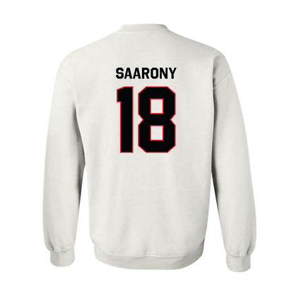 Northeastern - NCAA Men's Soccer : Shai Saarony - Classic Shersey Crewneck Sweatshirt-1